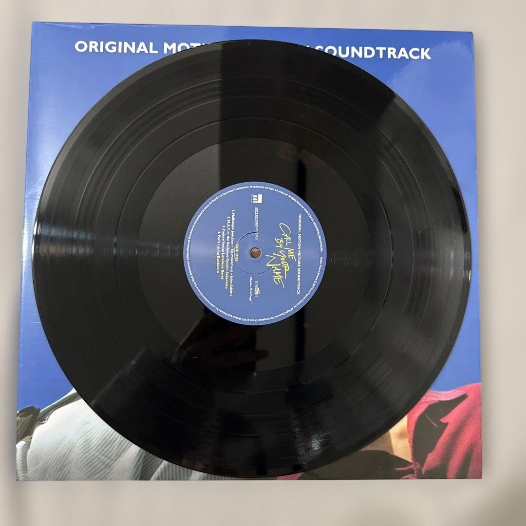 【美品】レコード　君の名前で僕を呼んで　映画サントラ