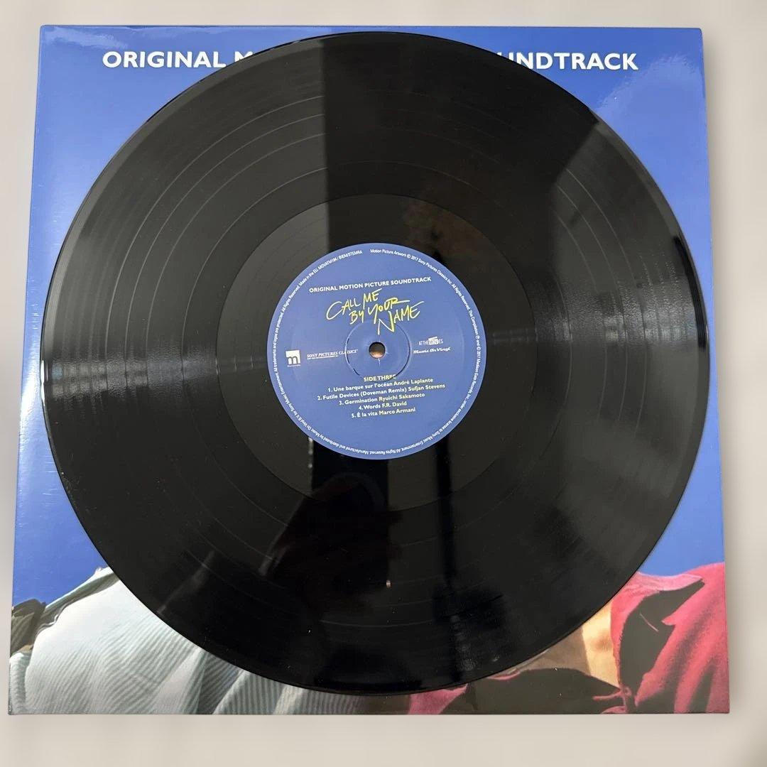 【美品】レコード　君の名前で僕を呼んで　映画サントラ