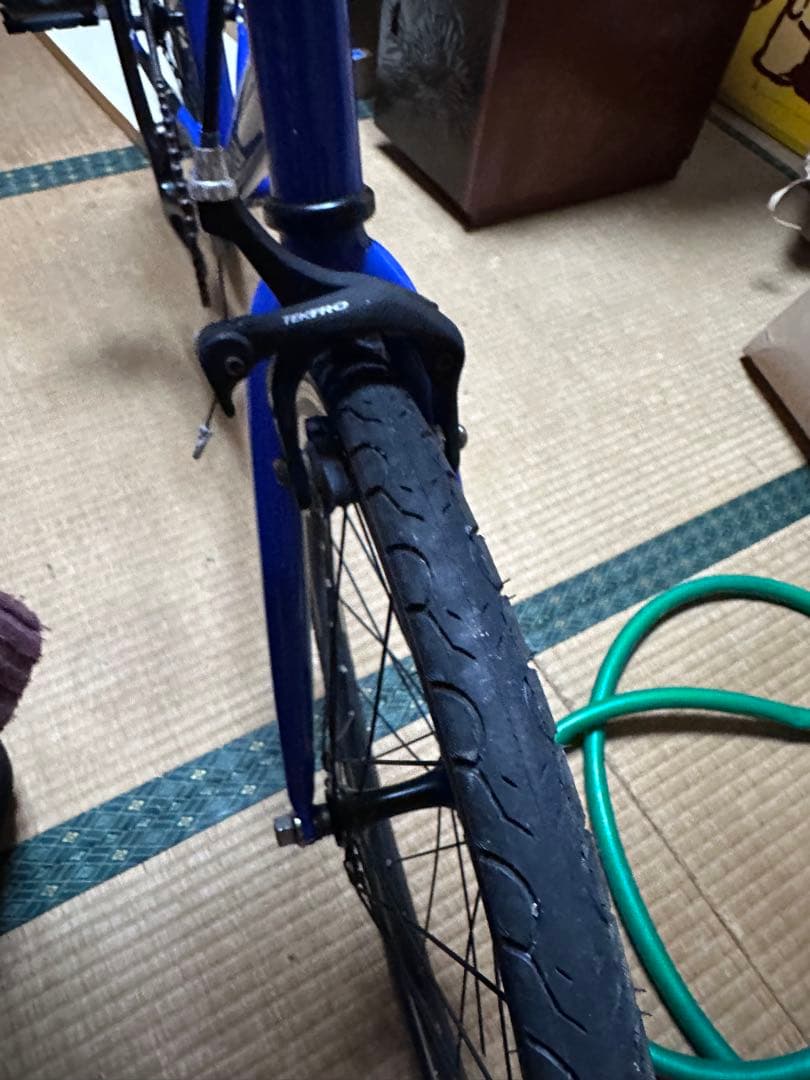 希少 GIOS ジオス クロスバイク 青 CR-MOチューブ ミニベロ