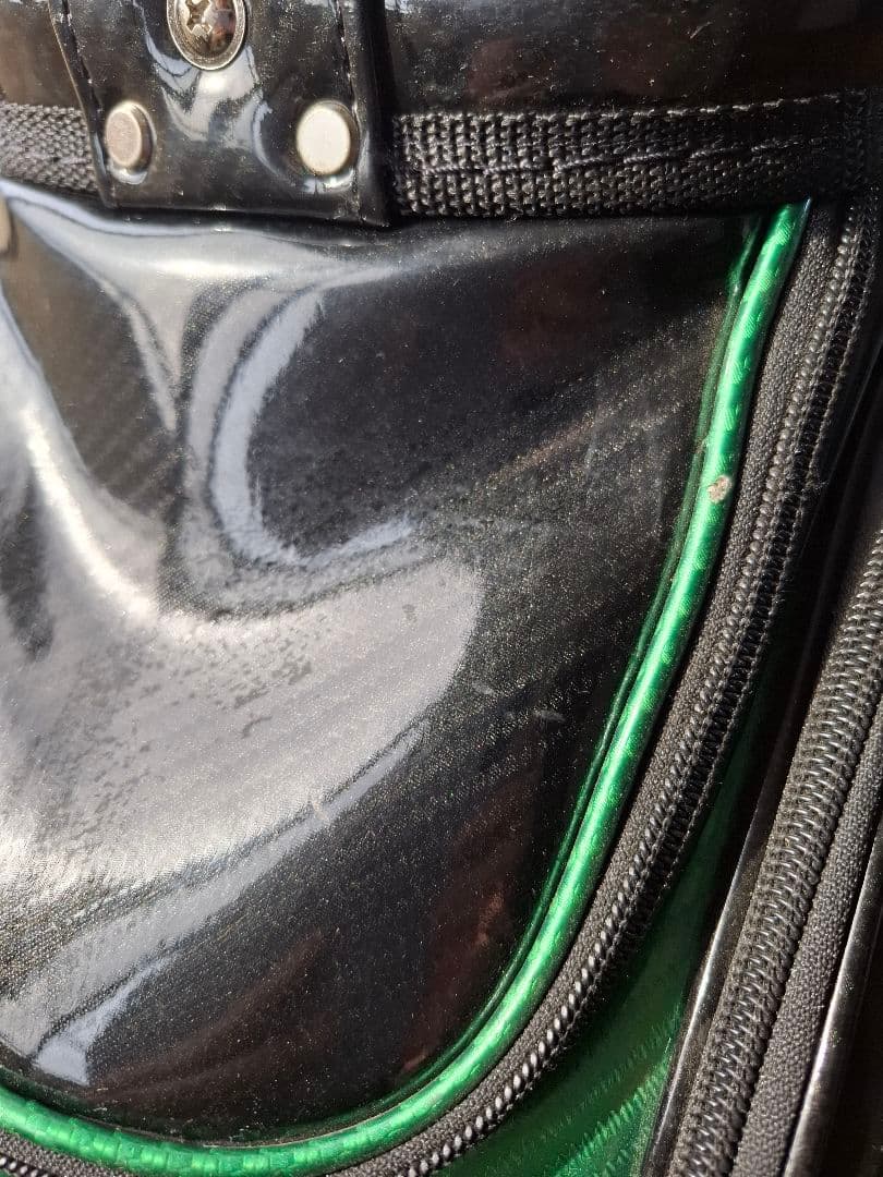 le coq sportif キャディバッグ 緑/白