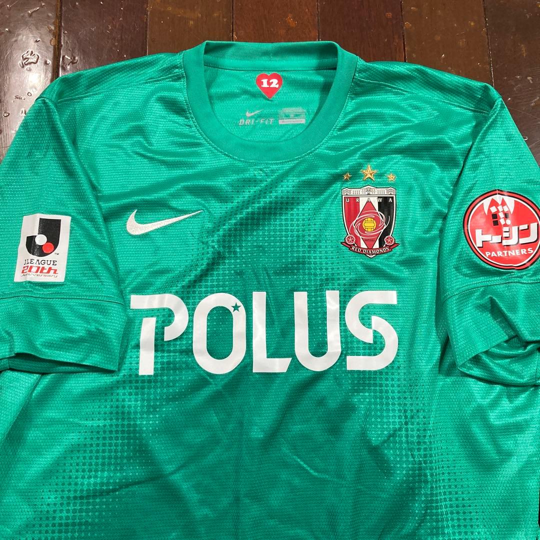 NIKE 浦和レッズ 2013 サードユニフォーム Jリーグ20周年記念パッチ