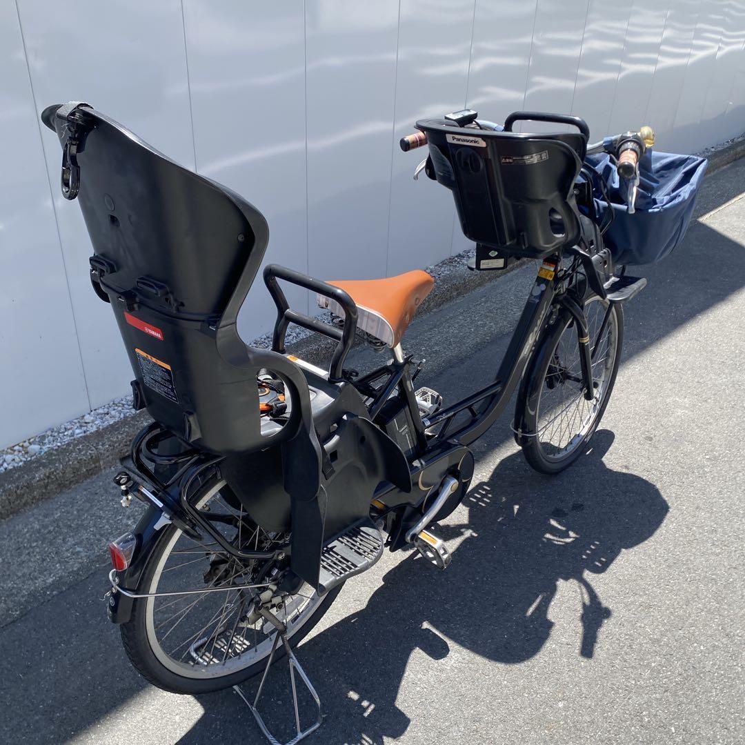 電動アシスト自転車　ヤマハ パス クルー　ディズニー　24インチ 子供乗せ3人乗