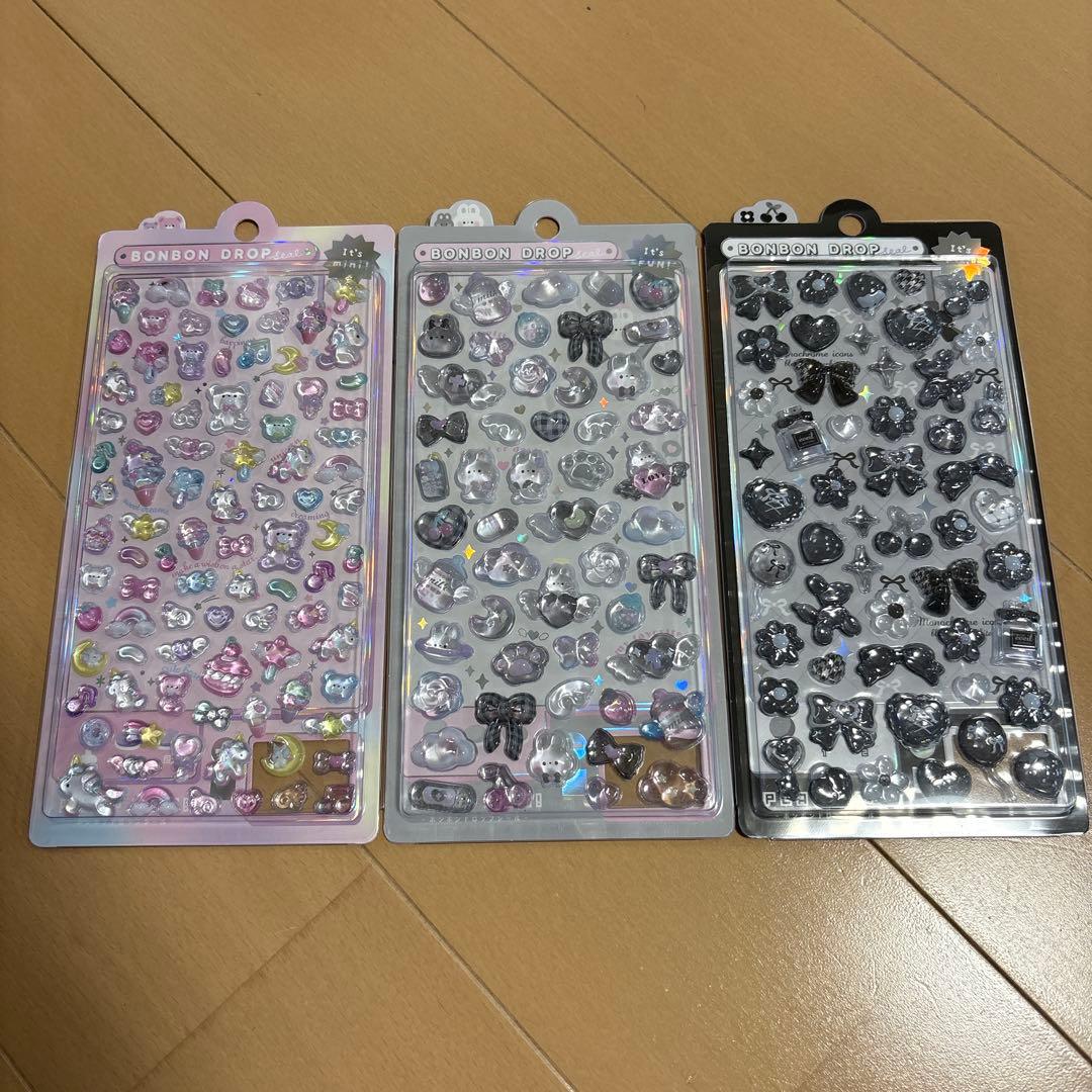 新品　ボンボンドロップシール　プチドロップシール　色々　大量　まとめ売り　20種