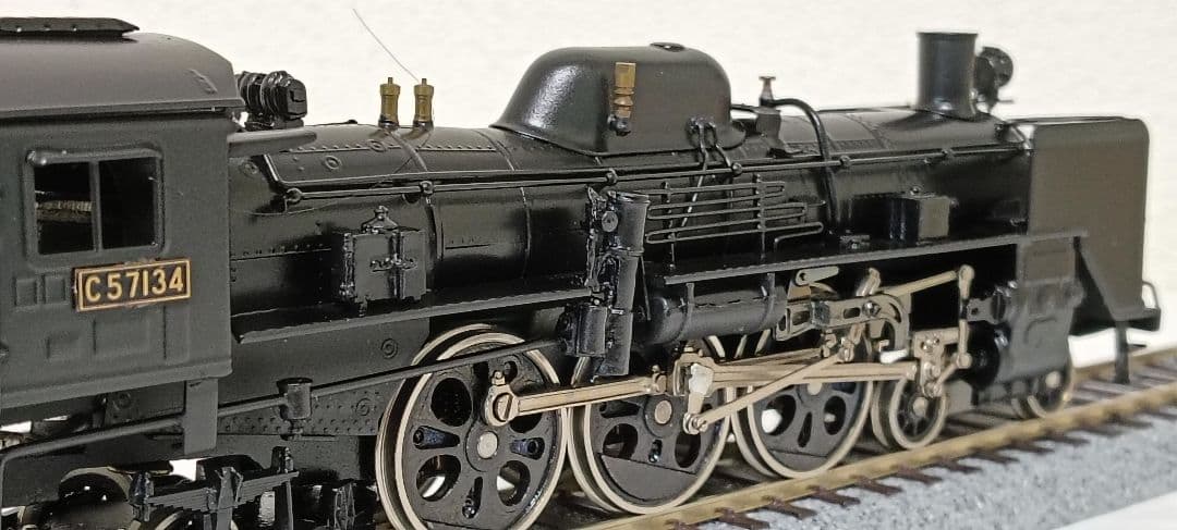 HOゲージ 宮沢模型 Ｃ57蒸気機関車 、メンテナンス済