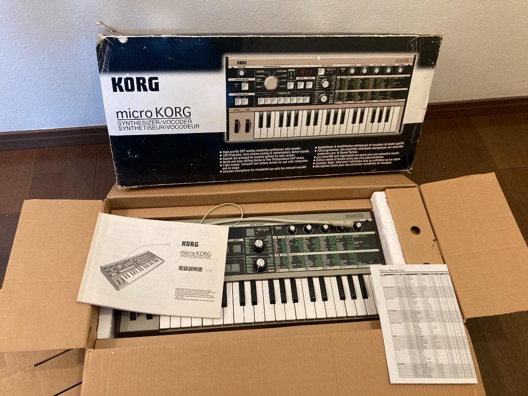 【付属品完備】microKORG 初期モデル(2002) ワンオーナー・難あり