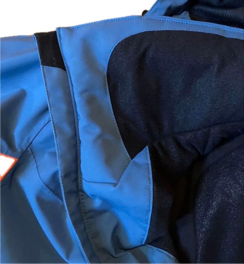 MIZUNO ミズノ スキーウェア XLサイズ上下セット ブルー オレンジ