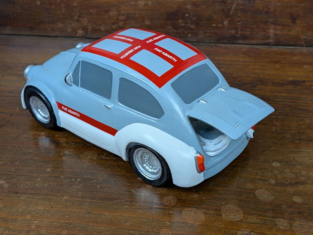 希少★長21cm★陶器製★ FIAT ABARTH 1000 TCR★インテリア