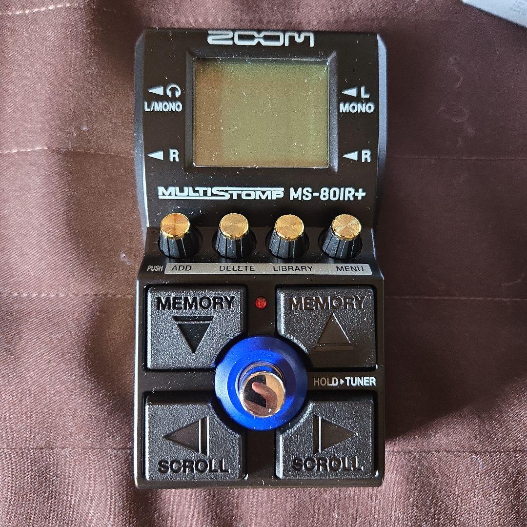 ZOOM MS-80IR+ MULTISTOMP アンプシミュレーター