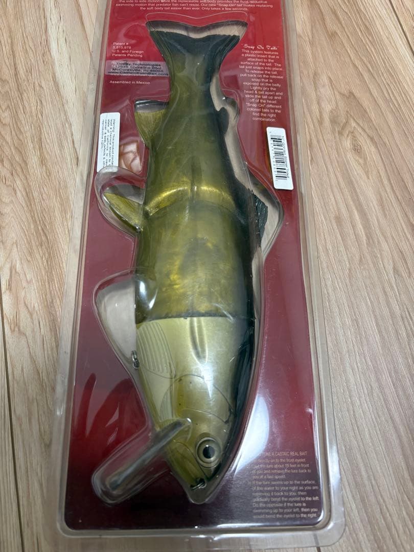 キャスティークトラウト　フローティングスイムベイト　12インチ