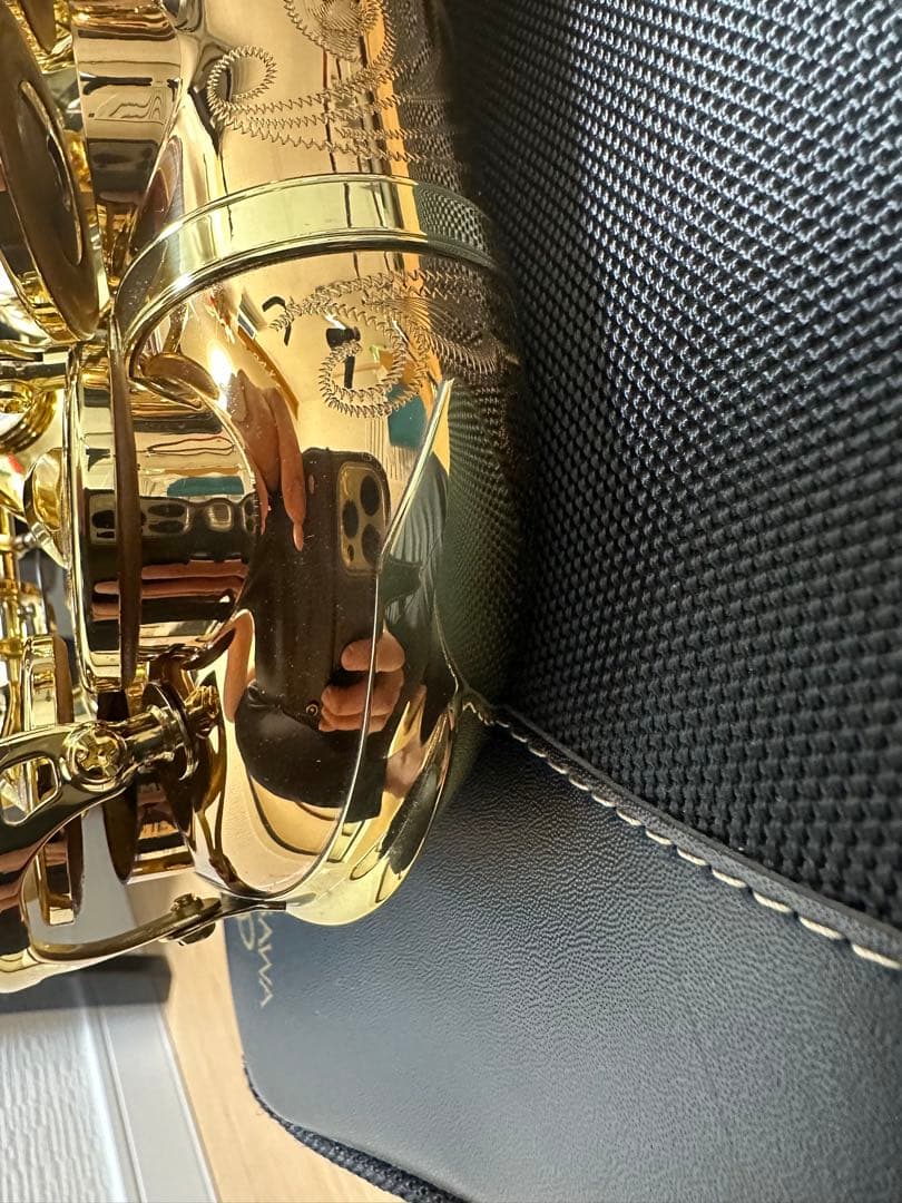 【期間限定値下げ】ヤナギサワカーブドソプラノサックスSC-WO20特注MPC付き