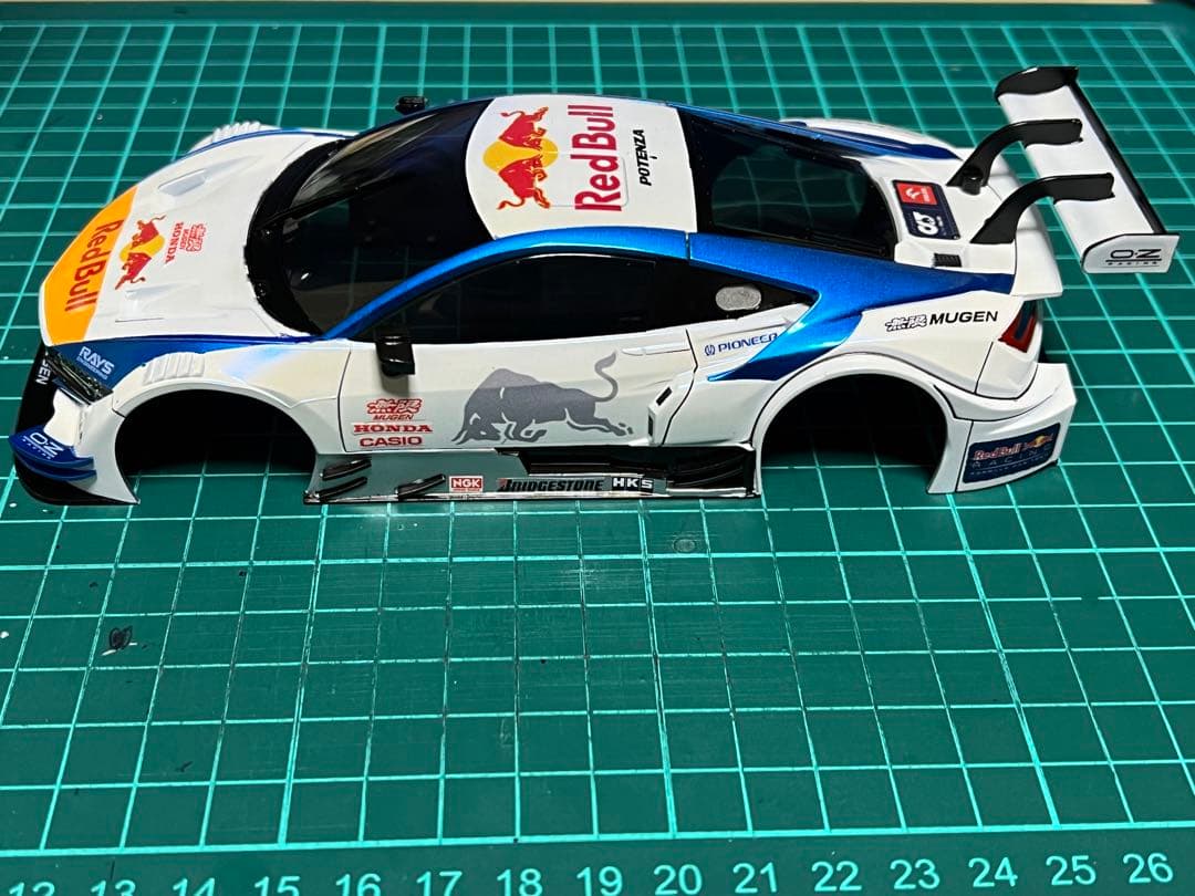 京商　ミニッツ　ホンダ　nsx コンセプト　gt 2014 ホワイトボディー塗装