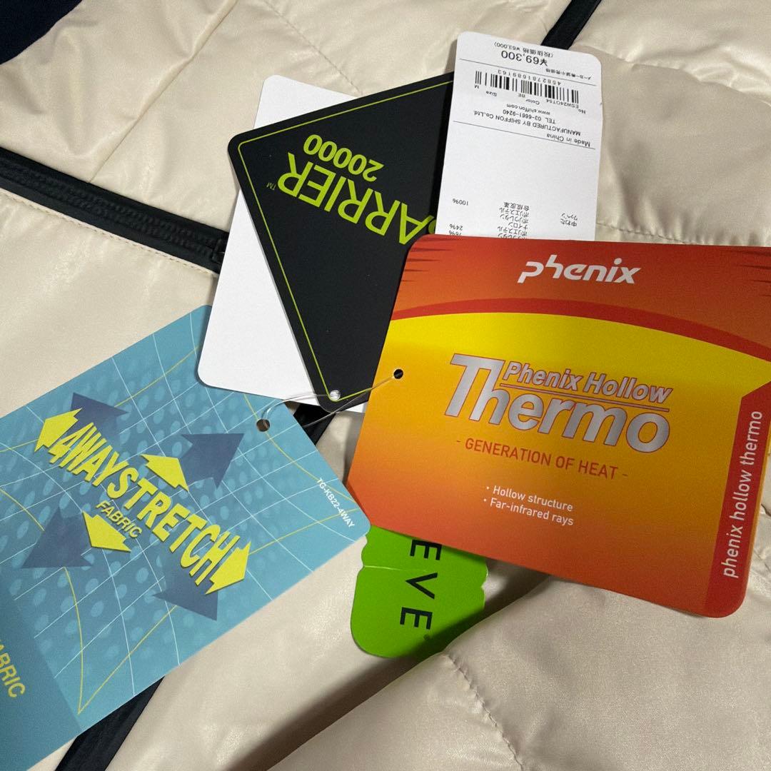 未使用★フェニックス phenix スキーウェア Mサイズ　レディース ベージュ