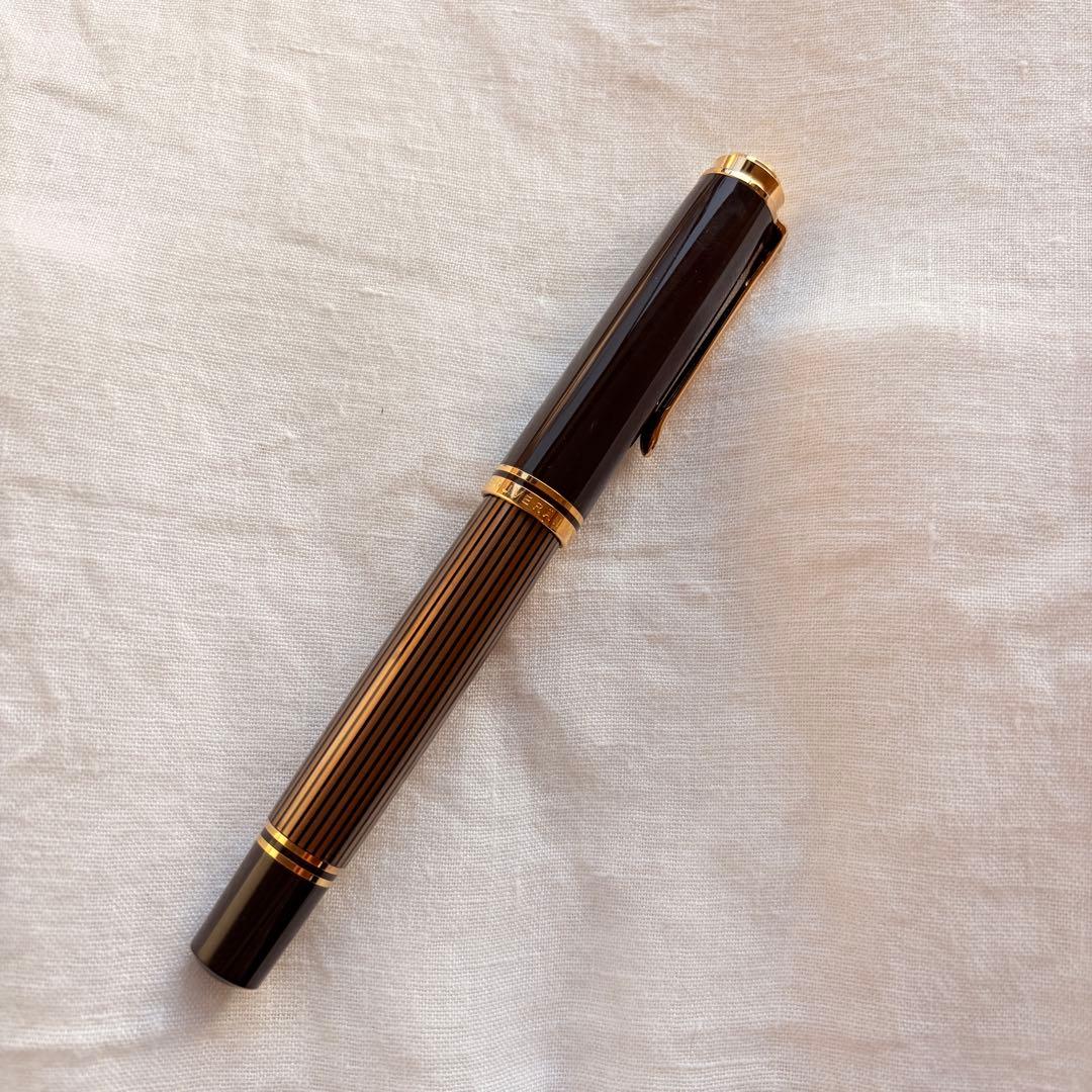 ペリカン 万年筆 スーベレーン M800 ブラウンブラック 18C-750B