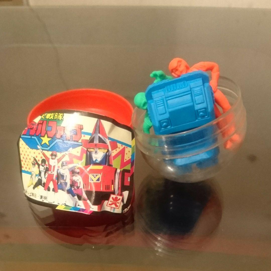 大戦隊 ゴーグルファイブ消しゴム 1982 当時もの