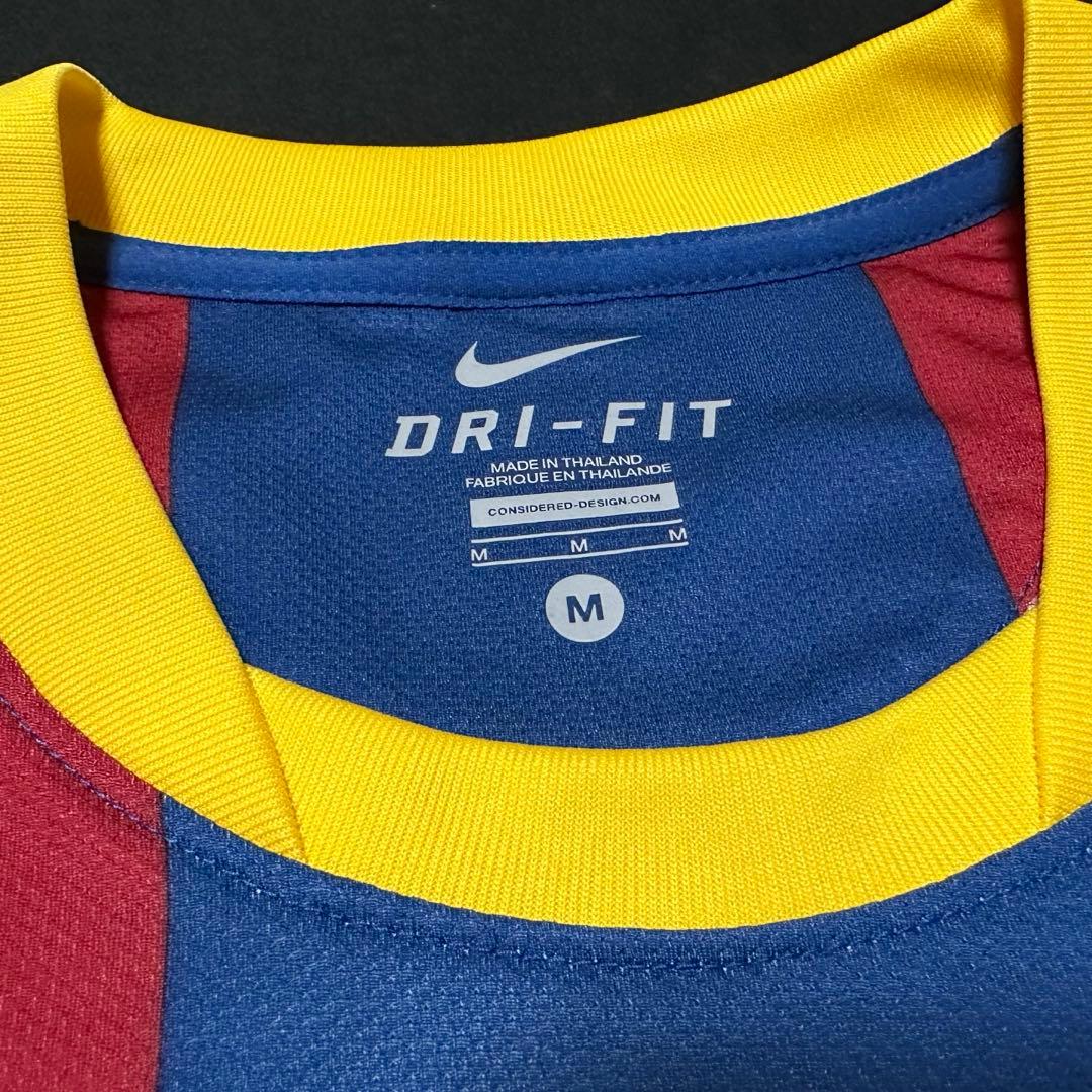 【極美品／正規品】FCバルセロナ 10/11 ホーム 8 イニエスタ日本Lサイズ