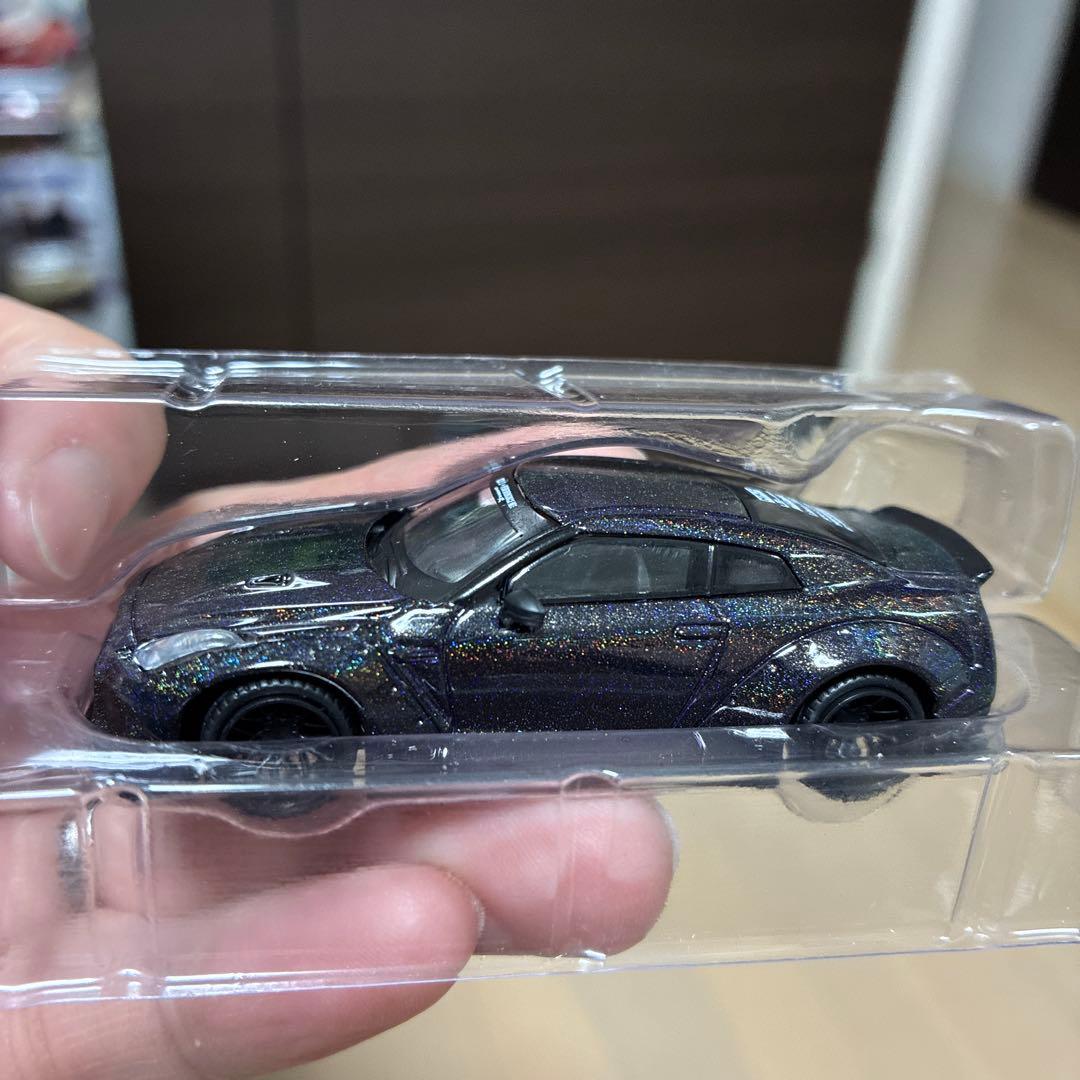 ミニカー mini gt LBWK GT-R Magic Grey
