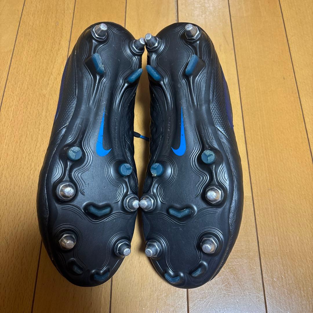 Nike ティエンポ 取り替え式 サッカーシューズ ブラック/ブルー