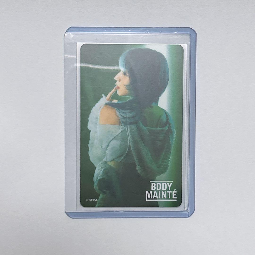 HANA ジス　トレカ　ボディメンテ　ホログラム　JISOO