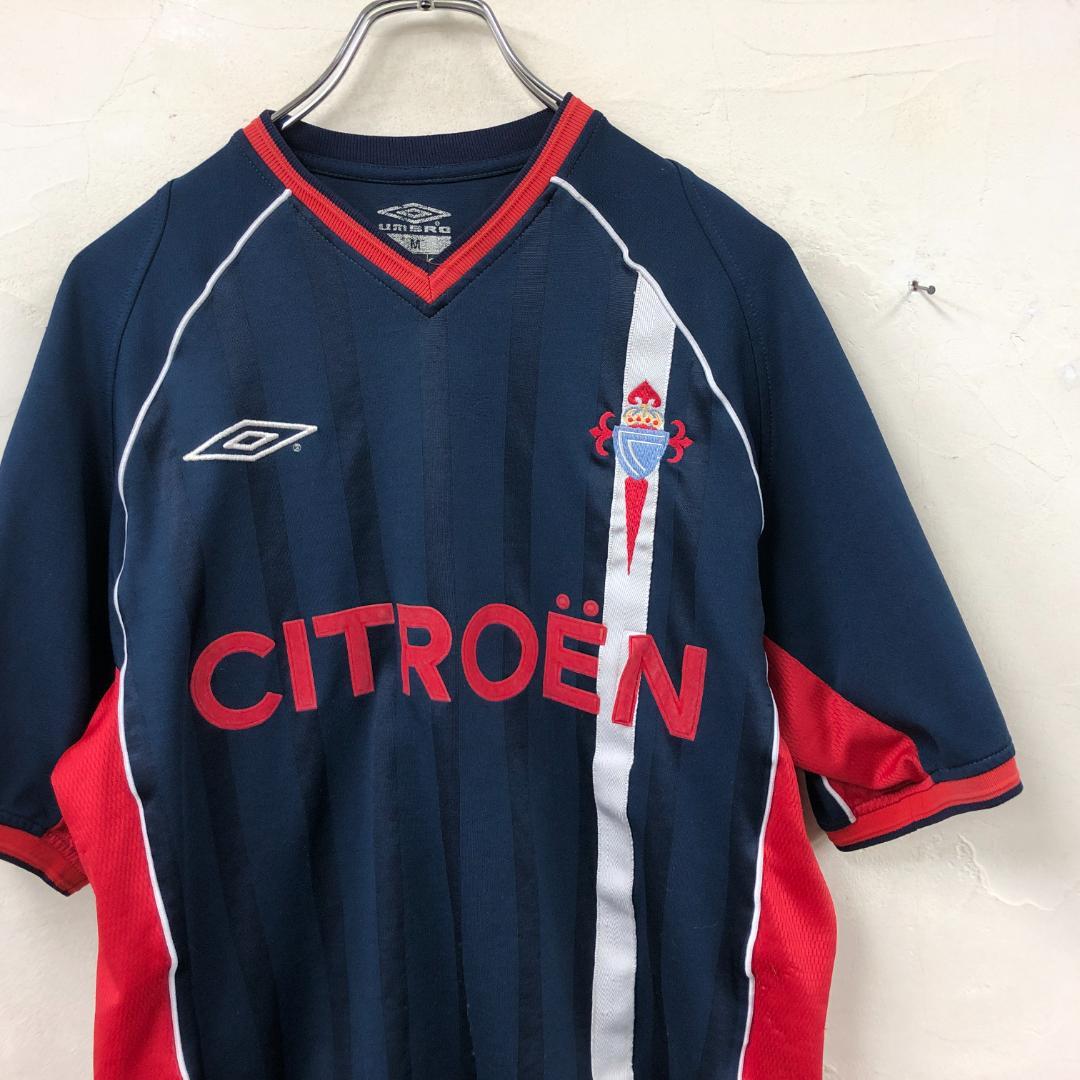 old UMBRO セルタ・デ・ビーゴ ゲームシャツ 01~03年 古着