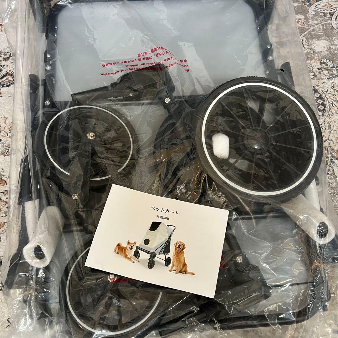 ちいちいさま　　　低床型&前後ドアで乗り降り楽❣️ペットカート 50kg