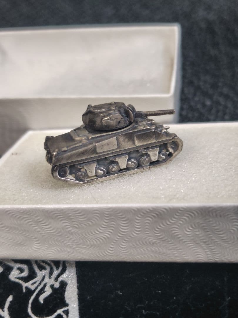M4 Sherman 戦車モデル 純銀製 27g