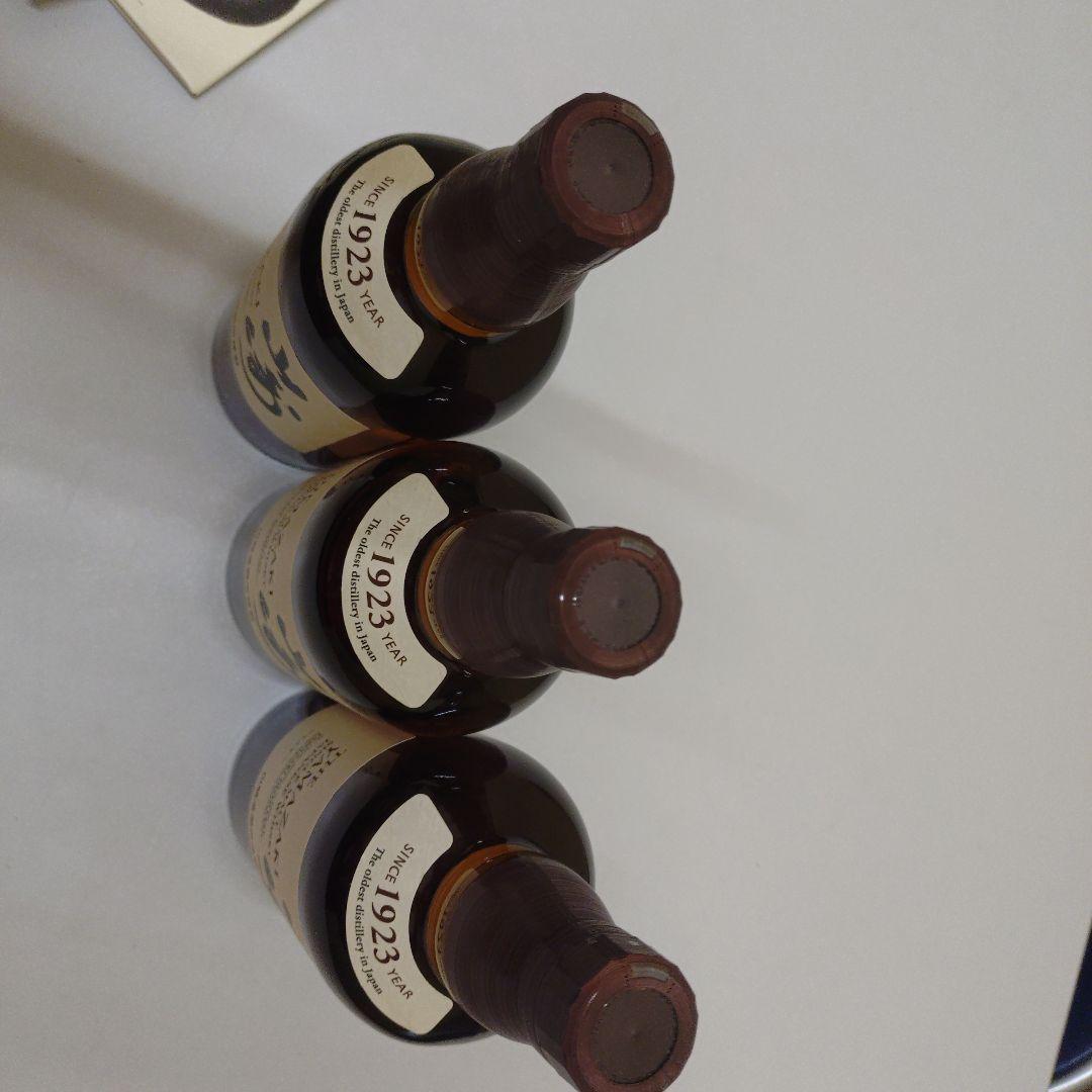 【ラス1】山崎 シングルモルトウイスキー 700ml 3本セット「専用箱付」