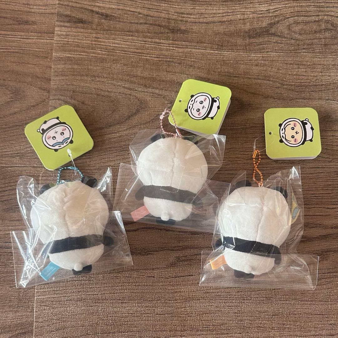 ちいかわ パンダ ぬいぐるみ マスコット 6種セット ハチワレ うさぎ 新品