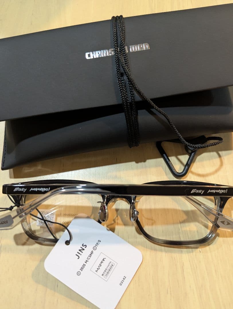 【未使用】JINS x チェンソーマン コラボ アキモデル 眼鏡