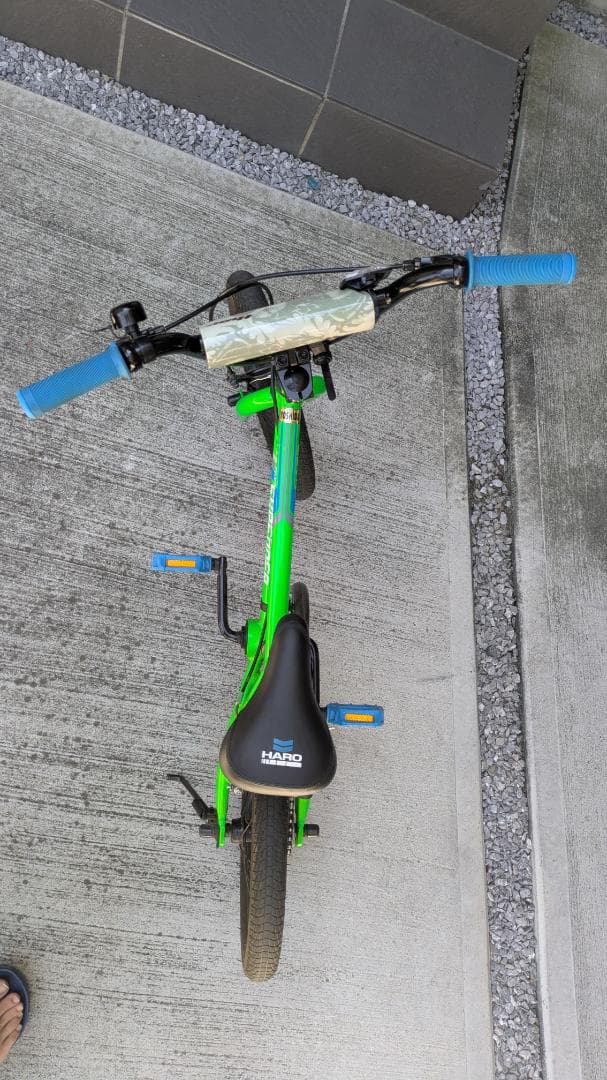 HARO SHREDDER 16 ハロ キッズBMX　グリーンイエロー
