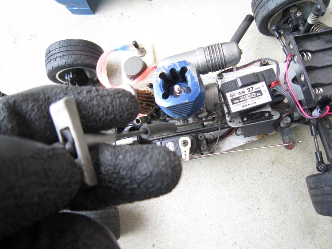 くりこう 1/10 京商 GP10 スカイライン エンジン固着無