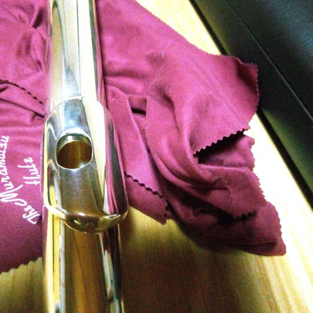 アルトフルート 頭部管銀製　パールフルート