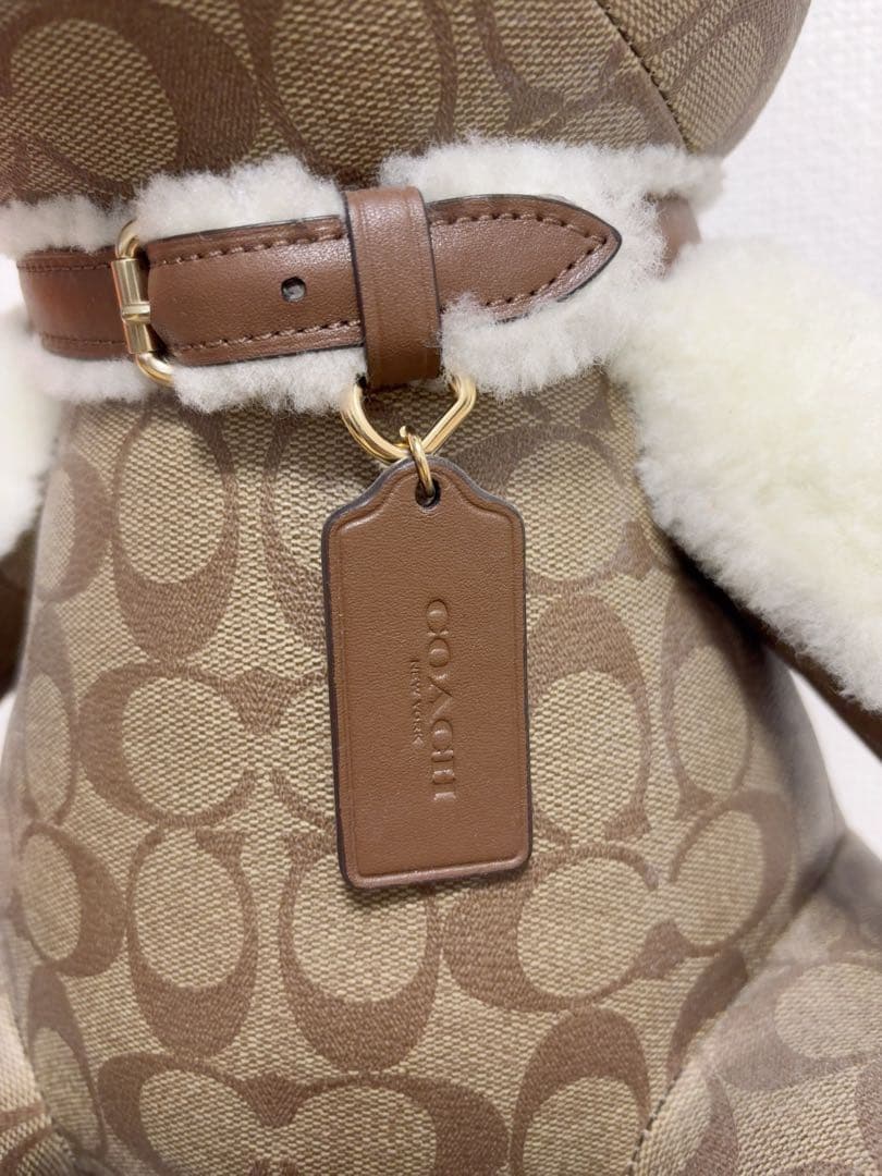 COACH ぬいぐるみ ブラウン
