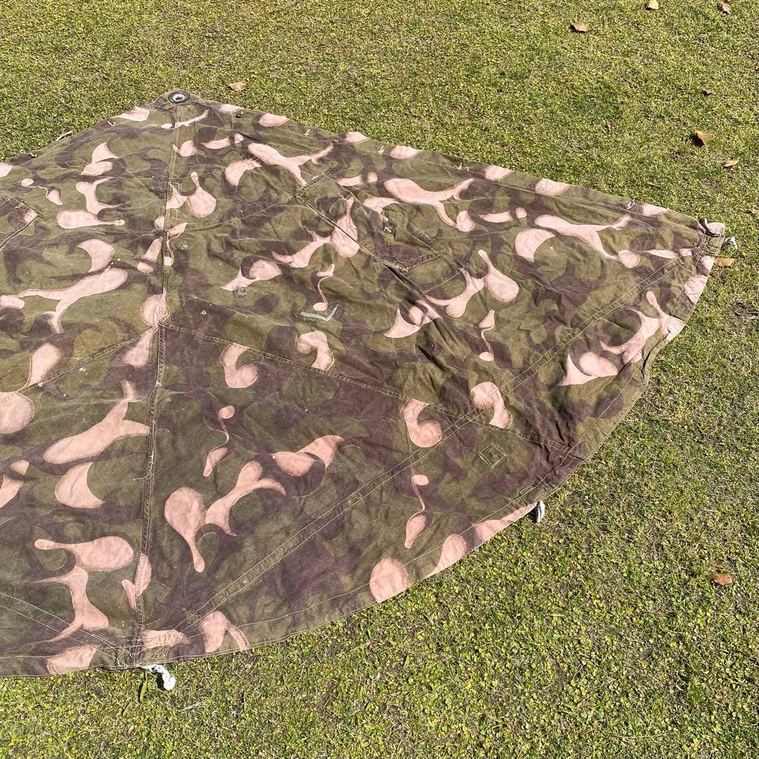 t*o様 超レア！ハンガリー軍　軍幕⑧　初期型　２枚　ポール・ペグセット　ワンポ