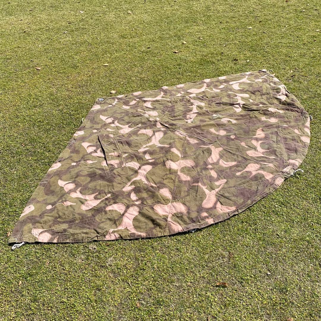 t*o様 超レア！ハンガリー軍　軍幕⑧　初期型　２枚　ポール・ペグセット　ワンポ