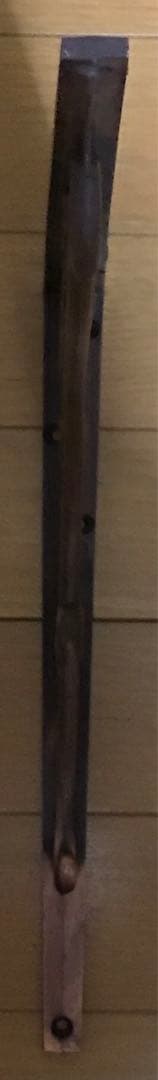 一点物　レトロ　真鍮　棚受　300ｍｍ✗350ｍｍ　ブロンズ　木ネジ付　2個