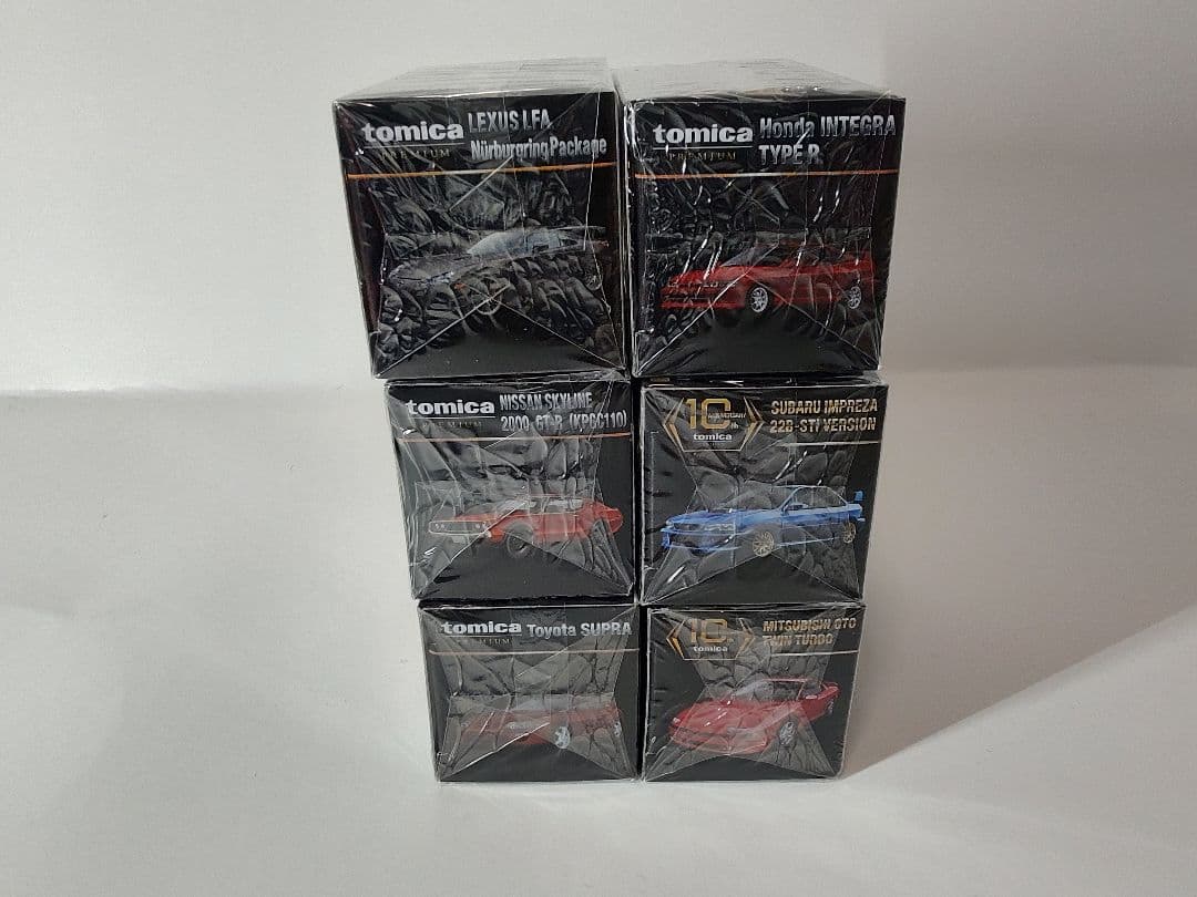 トミカプレミアム タカラトミーモール ミニカーセット 6台