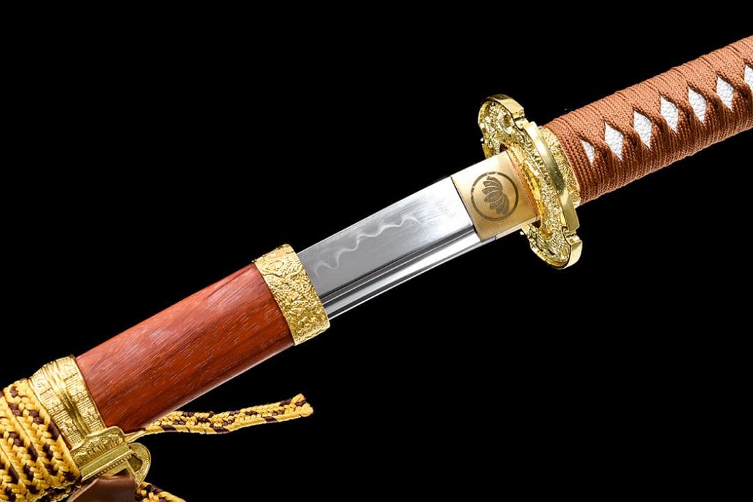 【金龍太d】武具　刀装具　日本刀　模造刀 居合刀 手鍛造打 鋼刀 武蔵 鑑賞