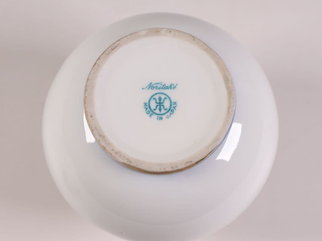 【CM299】オールドノリタケ 花 薔薇 香水瓶 金彩 盛上 パフューム 明治