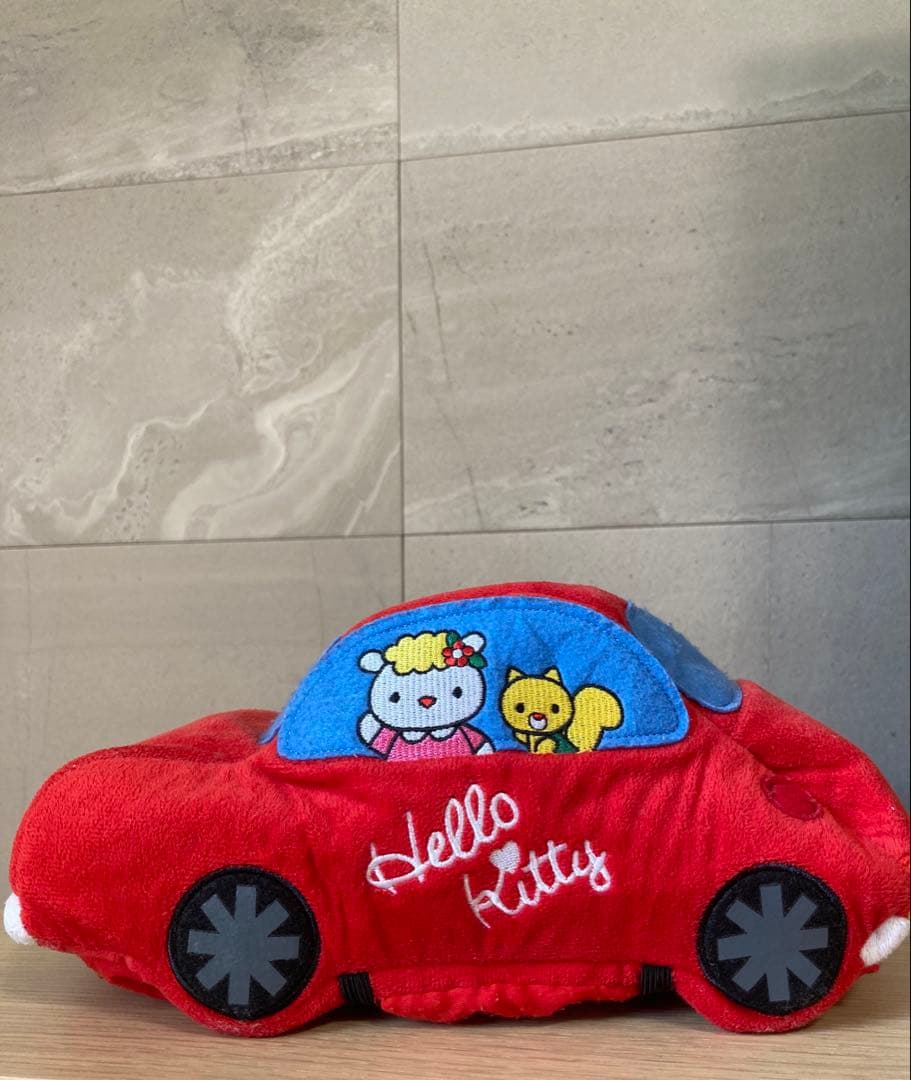 激レア　美品　ハローキティティッシュケース