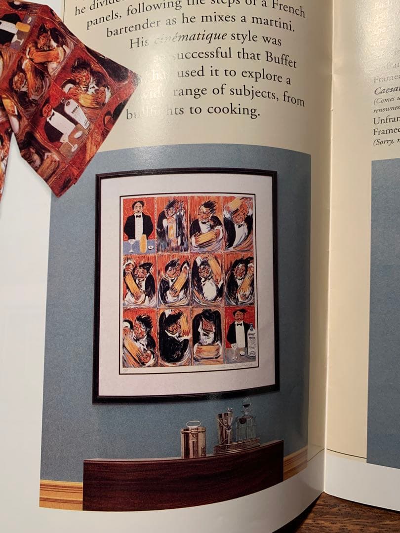 GUY BUFFET 「Quai d'Orsay」 ガイ・ビュッフェ リトグラフ