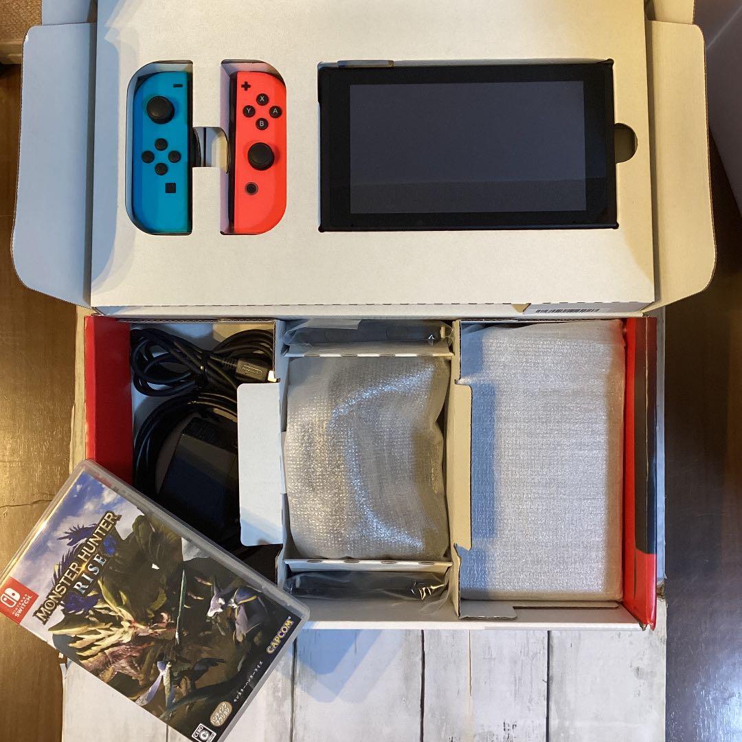 NINTENDO SWITCH モンスターハンターライズ　ソフト付属