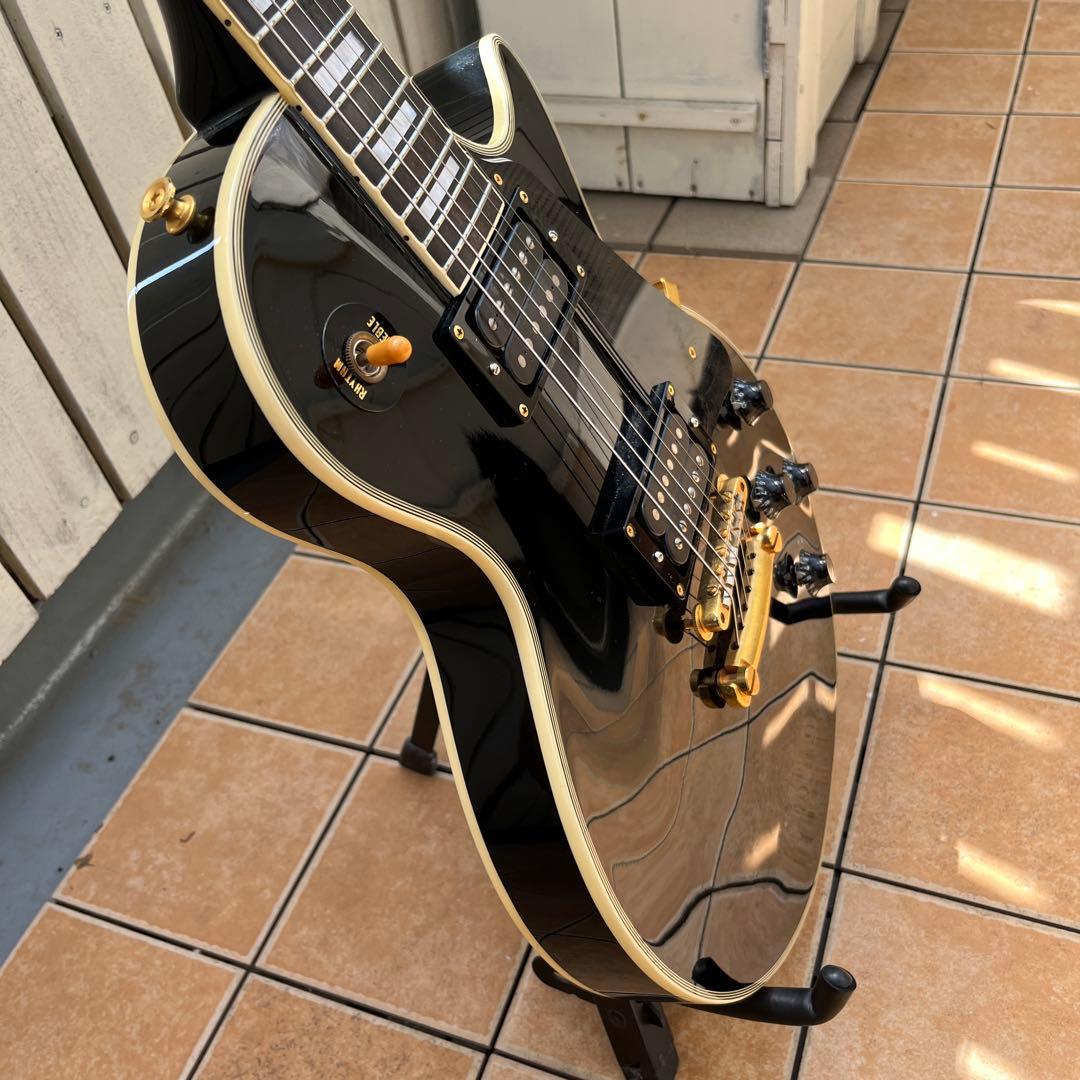 [美品] バーニー　レスポールカスタム RLC-60 1980年代ハードケース付