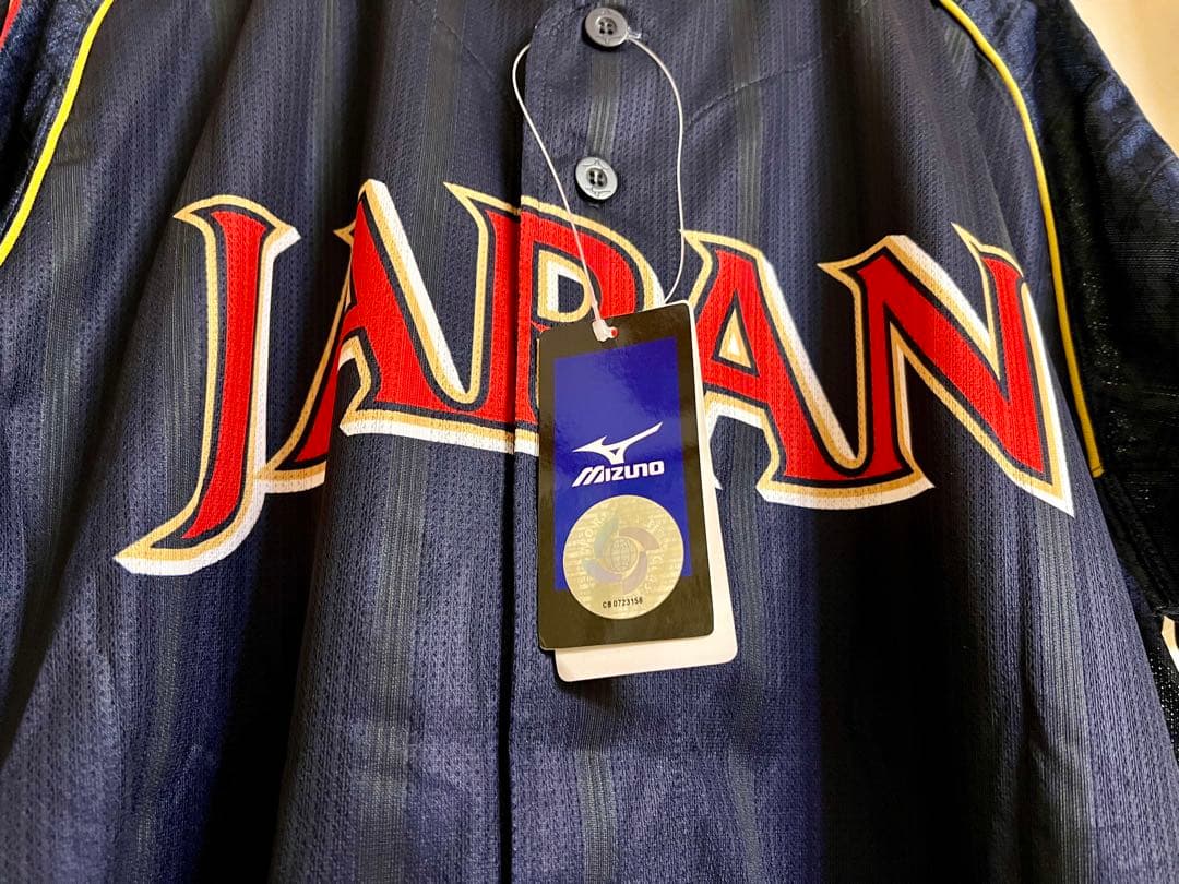 2013 WBC 阿部慎之助 ハイグレードユニフォーム ビジター Oサイズ