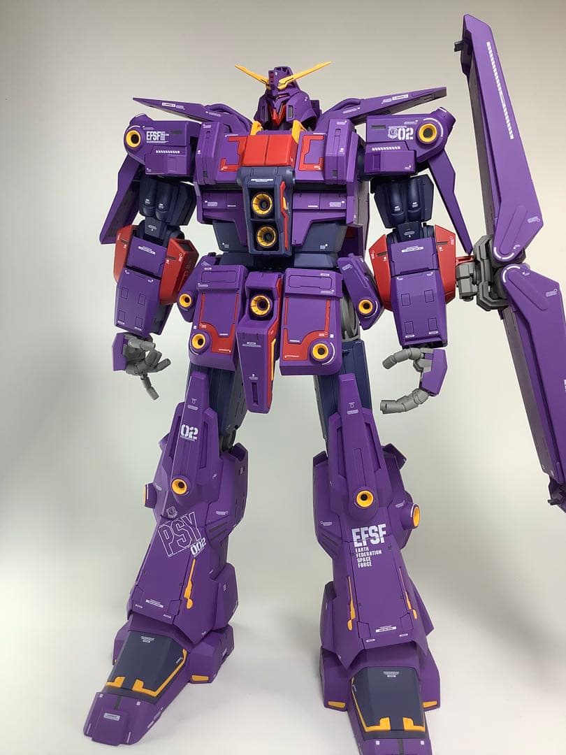 HGUC MRX-010 サイコガンダムMk-Ⅱ 塗装済完成品