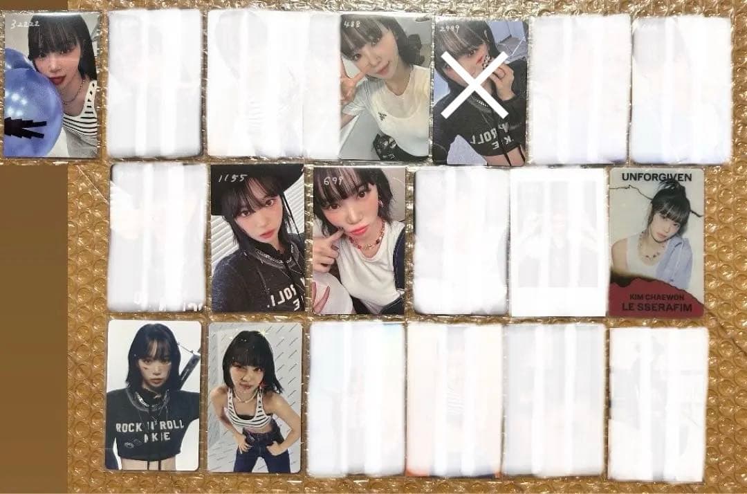 LE SSERAFIM unforgiven トレカ チェウォン まとめ売り