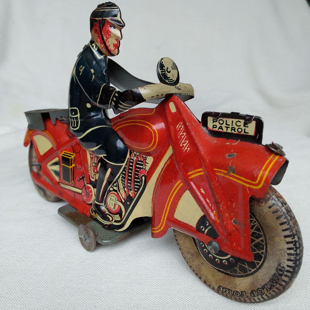 英国製 モーターサイクル ブリキ バイク オートバイ レトロ ビンテージ 古い