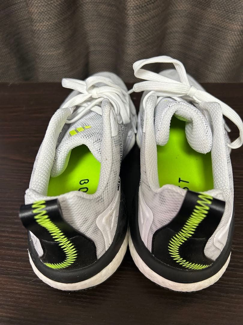 adidas Boost ゴルフシューズ ホワイト/グレー