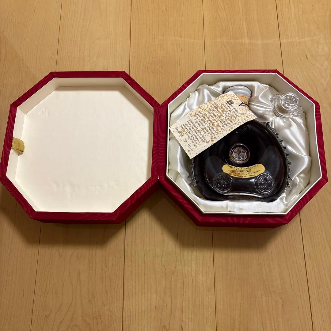 【レミーマルタン】 ルイ13世 バカラボトル　八角箱　替栓 栞