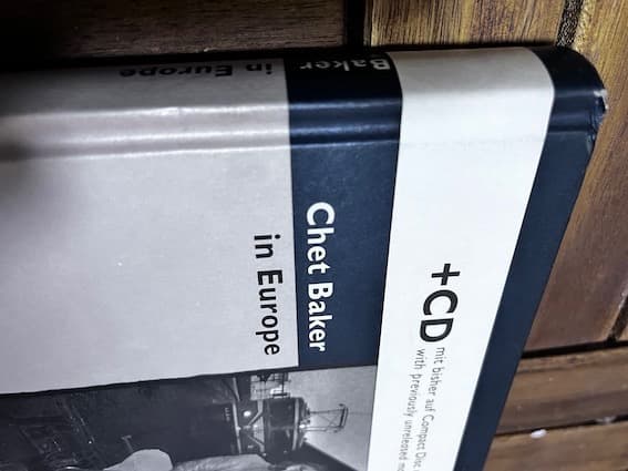 Chet Baker in Europe + CD. 1993刊【貴重】