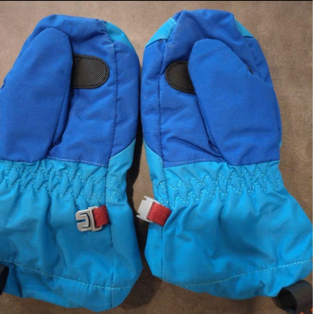 u*5様 mont-bell 子供用 ジャンプスーツ 110サイズ＋ミトン手袋2